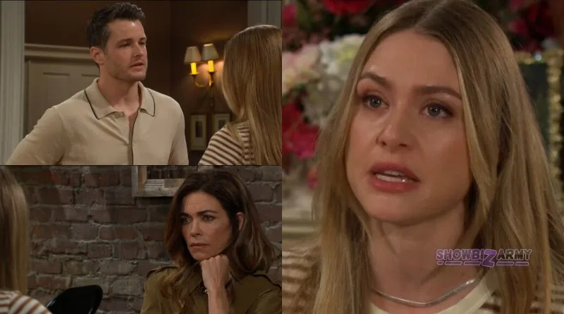 Young and the Restless - Kyle Abbott - Claire Newman - Victoria Newman