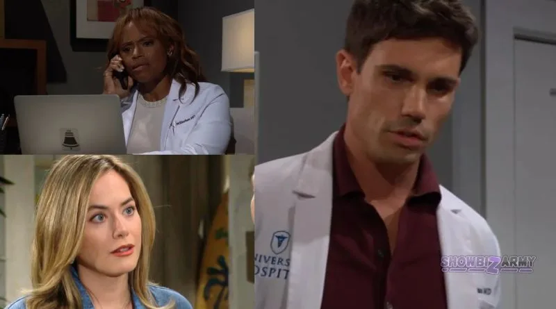 Bold and the Beautiful - Hope Logan - Grace Buckingham - Finn Finnegan