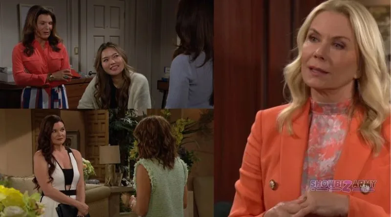 Bold and the Beautiful - Katie Logan - Luna Nozawa - Brooke Logan - Sheila Carter