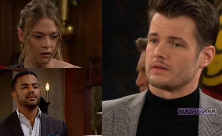 Young and the Restless - Kyle Abbott - Nate Hastings - Claire Newman