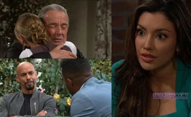Young and the Restless -Victor Newman - Nate Hastings - Devon Winters - Audra Charles