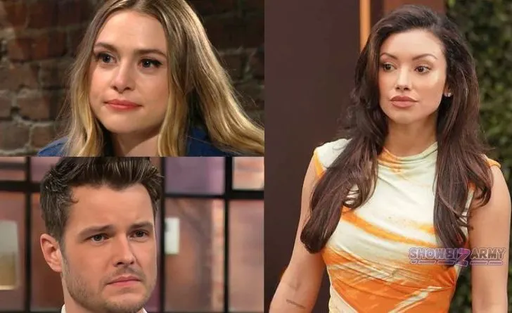 Young and the Restless - Claire Newman - Kyle Abbott - Audra Charles