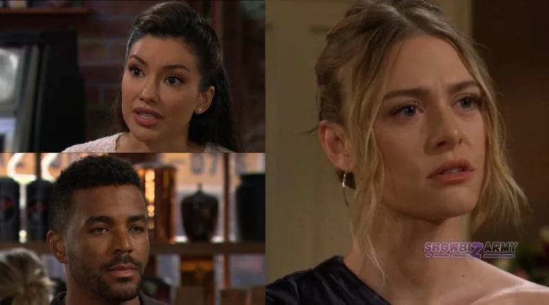 Young and the Restless - Audra Charles - Nate Hastings - Claire Newman