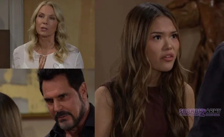 Bold and the Beautiful - Luna Nozawa - Brooke Logan - Bill Spencer
