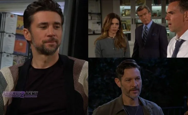 Young and the Restless - Daniel Romalotti - Cane Ashby - Victoria Newman - Jack Abbott