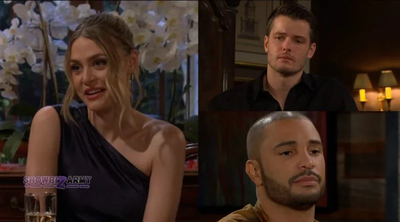 Young and the Restless - Claire Newman - Kyle Abbott - Holden Novak