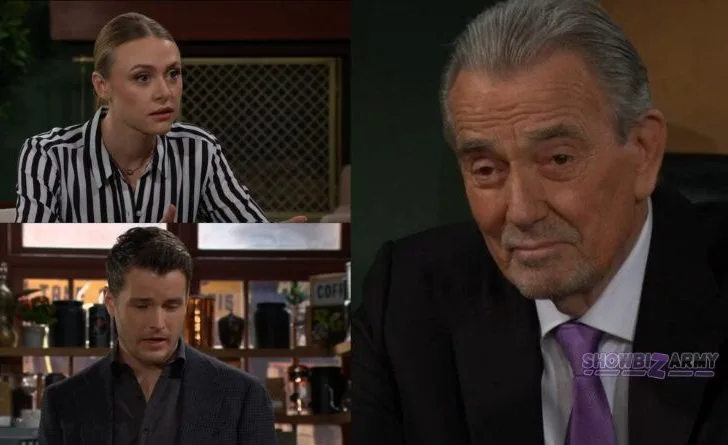 Young and the Restless - Claire Newman - Kyle Abbott - Victor Newman