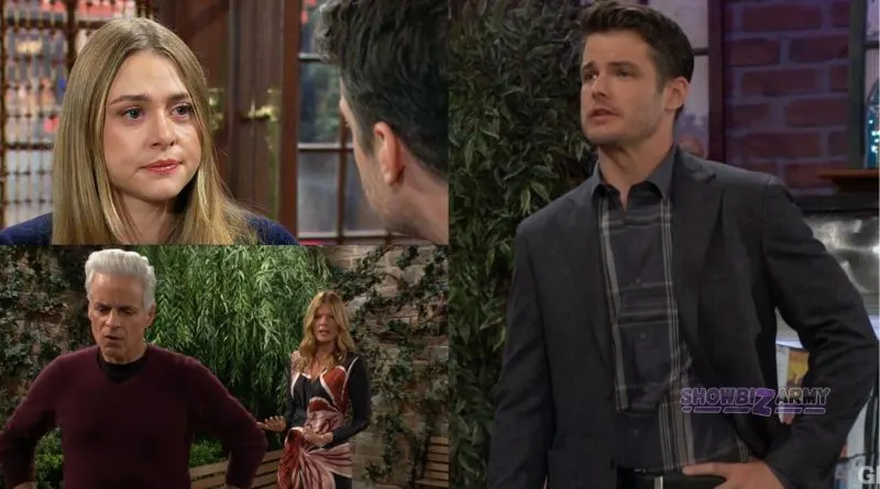 Young and the Restless - Claire Newman - Kyle Abbott - Michael Baldwin - Phyllis Summers