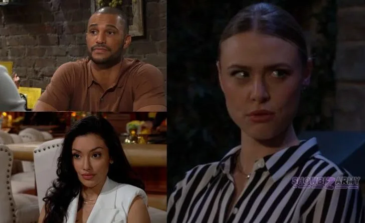 Young and the Restless - Claire Newman - Audra Charles - Holden Novak