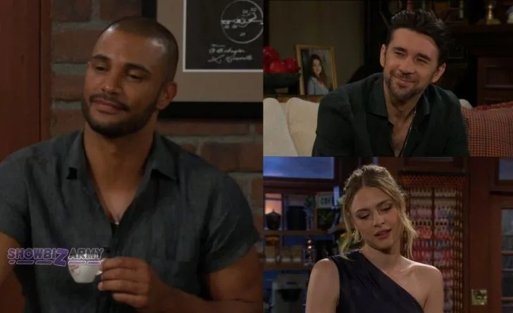 Young and the Restless - Claire Newman - Cane Ashby - Holden Novak