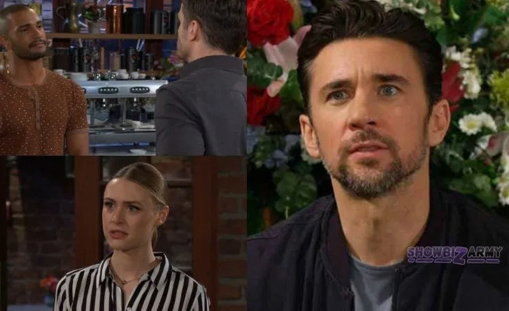 Young and the Restless - Holden Novak - Kyle Abbott - Claire Newman - Cane Ashby