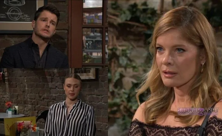 Young and the Restless - Phyllis Summers - Claire Newman - Kyle Abbott