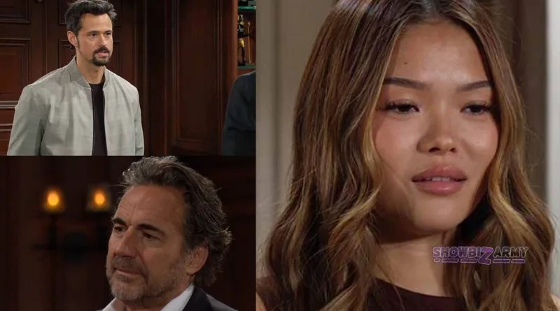 Bold and the Beautiful - Luna Nozawa - Ridge Forrester - Thomas Forrester