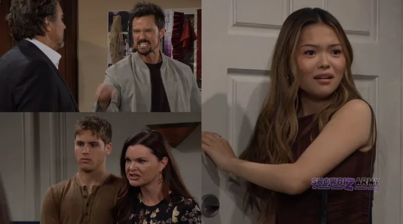 Bold and the Beautiful - Ridge Forrester - Thomas Forrester - Luna Nozawa - Will Spencer - Katie Logan