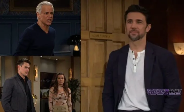 Young and the Restless - Adam Newman - Michael Baldwin - Cane Ashby