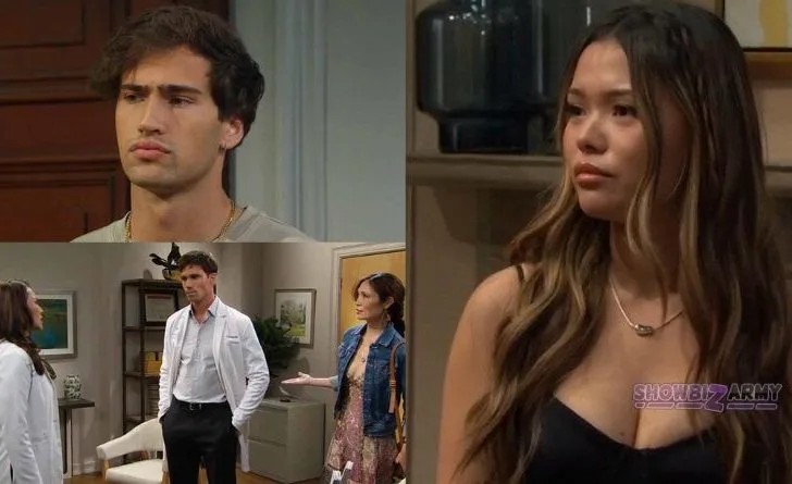 Bold and the Beautiful - Deke Sharpe - John Finnegan - Luna Nozawa - Li Finnegan