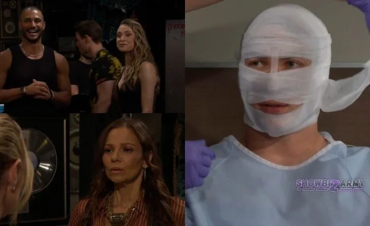 Young and the Restless - Sienna - Claire Newman - Holden Novak - Noah Newman