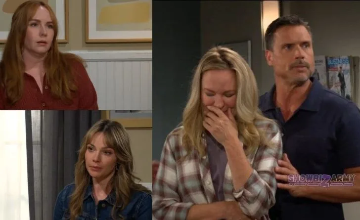 Young and the Restless - Tessa Porter - Mariah Copeland - Sharon Newman - Nick Newman