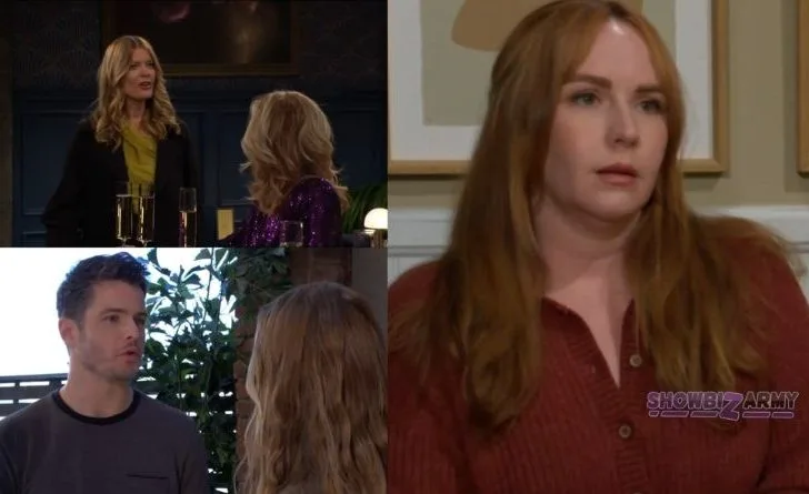 Young and the Restles - Phyllis Summers - Kyle Abbott - Mariah Copeland