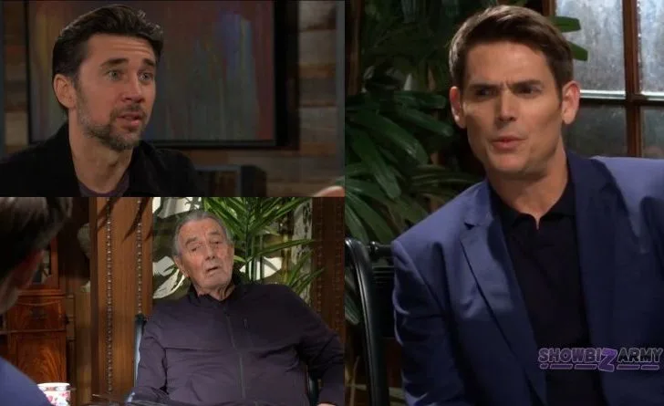 Young and the Restless - Victor Newman - Cane Ashby - Adam Newman