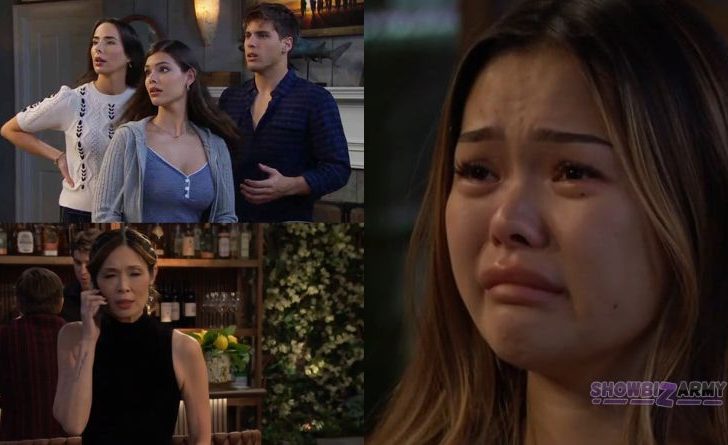 Bold and the Beautiful - Luna Nozawa - Electra Forrester - Will Spencer - Poppy Nozawa