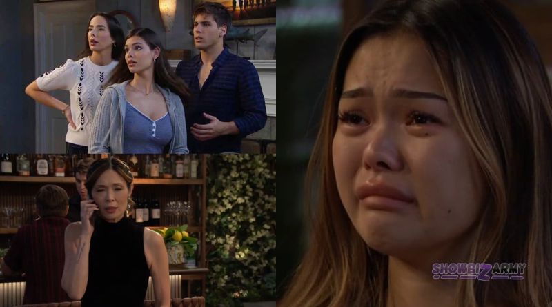 Bold and the Beautiful - Luna Nozawa - Electra Forrester - Will Spencer - Poppy Nozawa