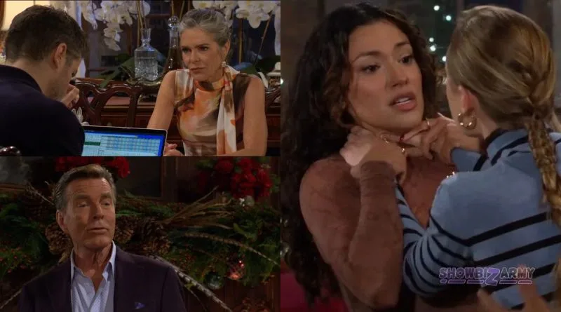 Young and the Restless - Claire Newman - Audra Charles - Diane Jenkins - Jack Abbott