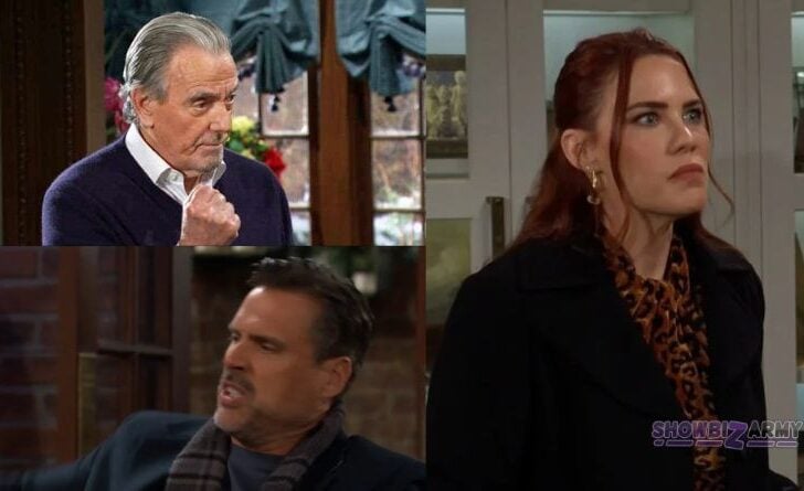 Young and the Restless - Sally Spectra - Victor Newman - Nick Newman